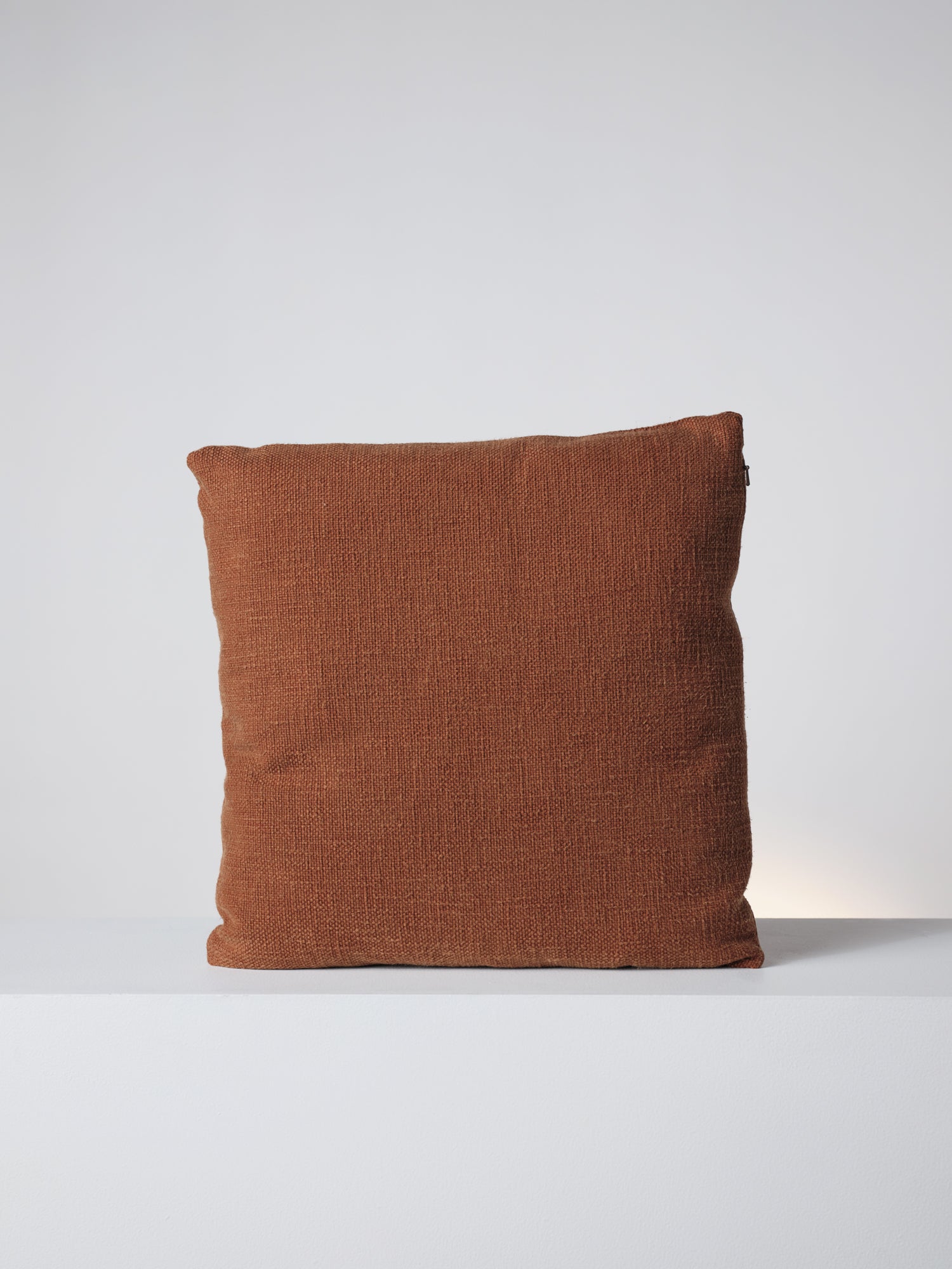 SALE Square Cushion, Cinnamon Brown