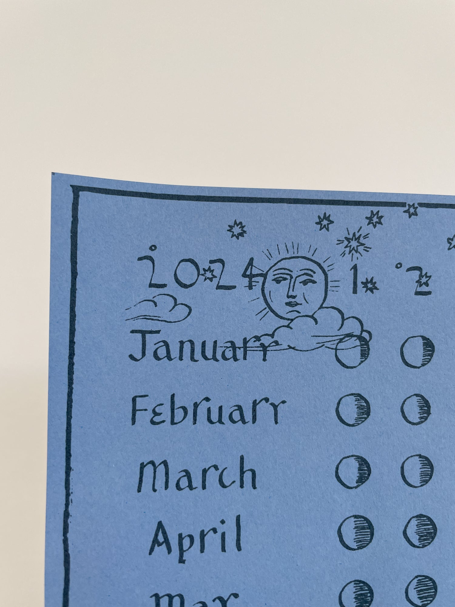 2024 Lunar Calendar by Anna Hodgson & Harry Darby